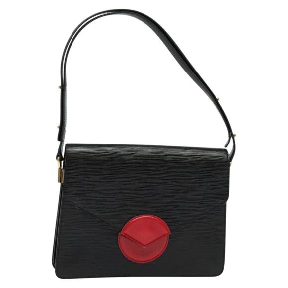 LOUIS VUITTON Epi Osh Shoulder Bag Black Red M52444 - Picture 1 of 16